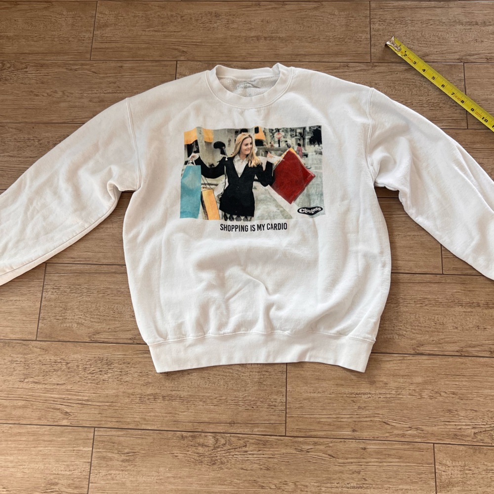 Vintage clueless graphic crewneck small